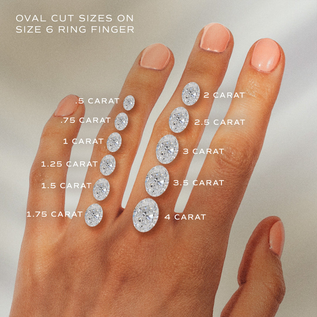 Celestial Oval Engagement Ring with Diamonds and Halo By Valley Rose