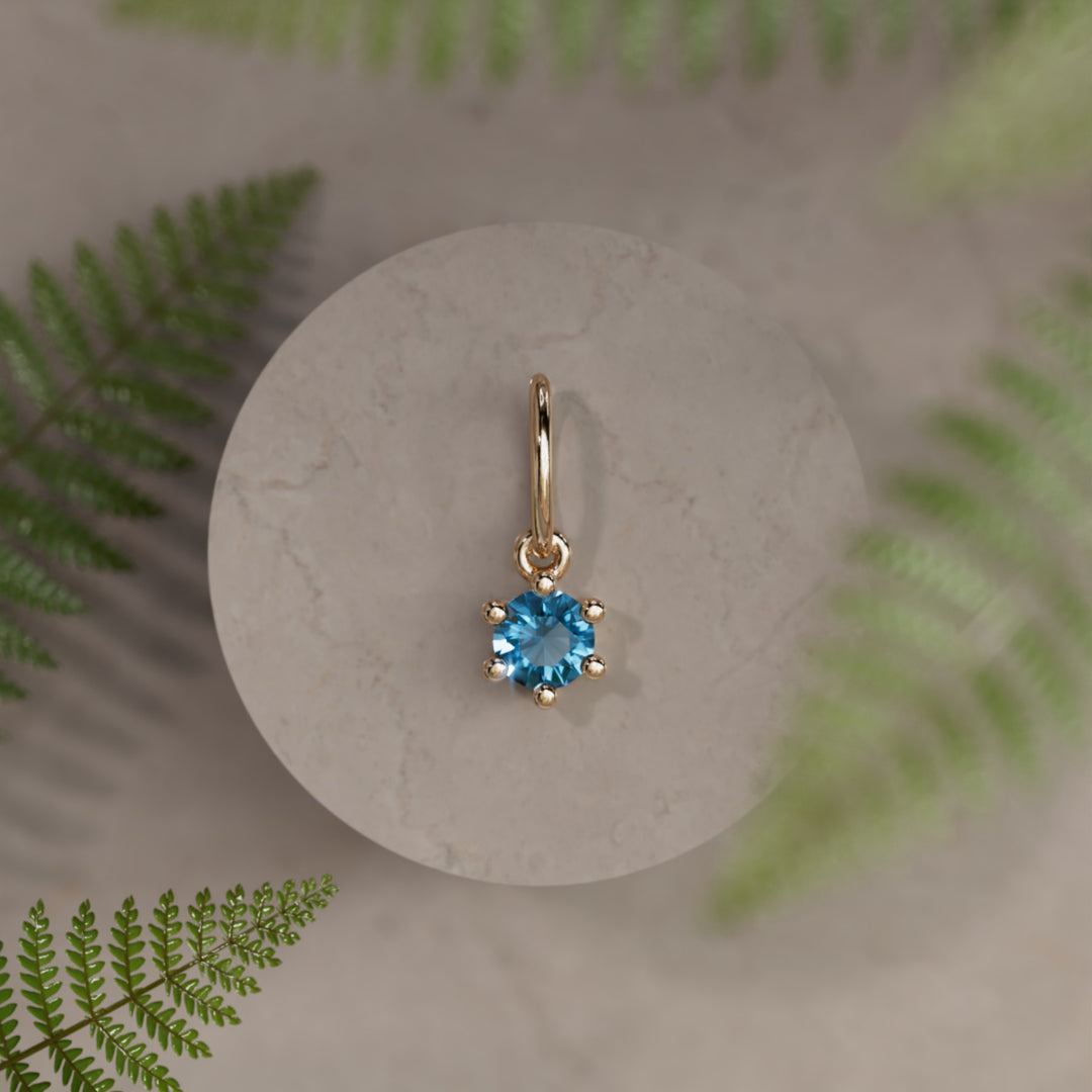 Birthstone Charm: December Topaz