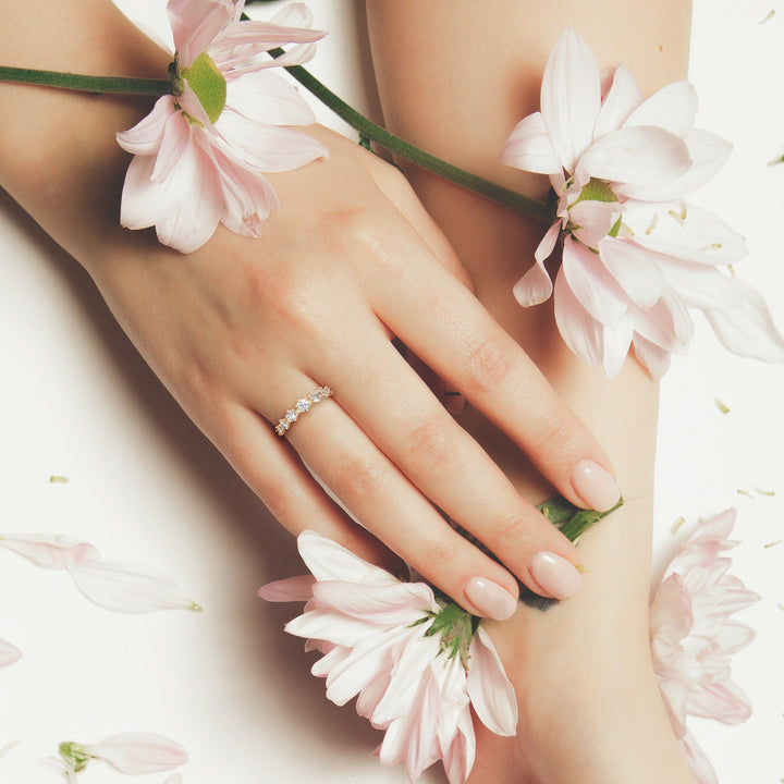 Diamond Stackable Ethical Wedding Ring By Valley Rose