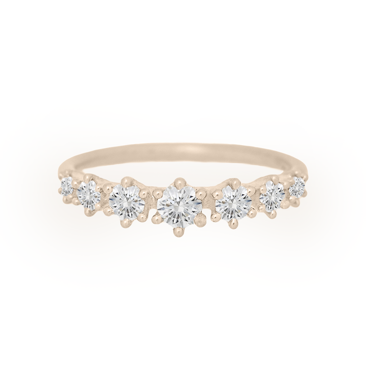 Diamond Stackable Ethical Wedding Ring By Valley Rose