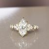 Fairytale Engagement Ring with Unique Marquise Diamond By Valley Rose
