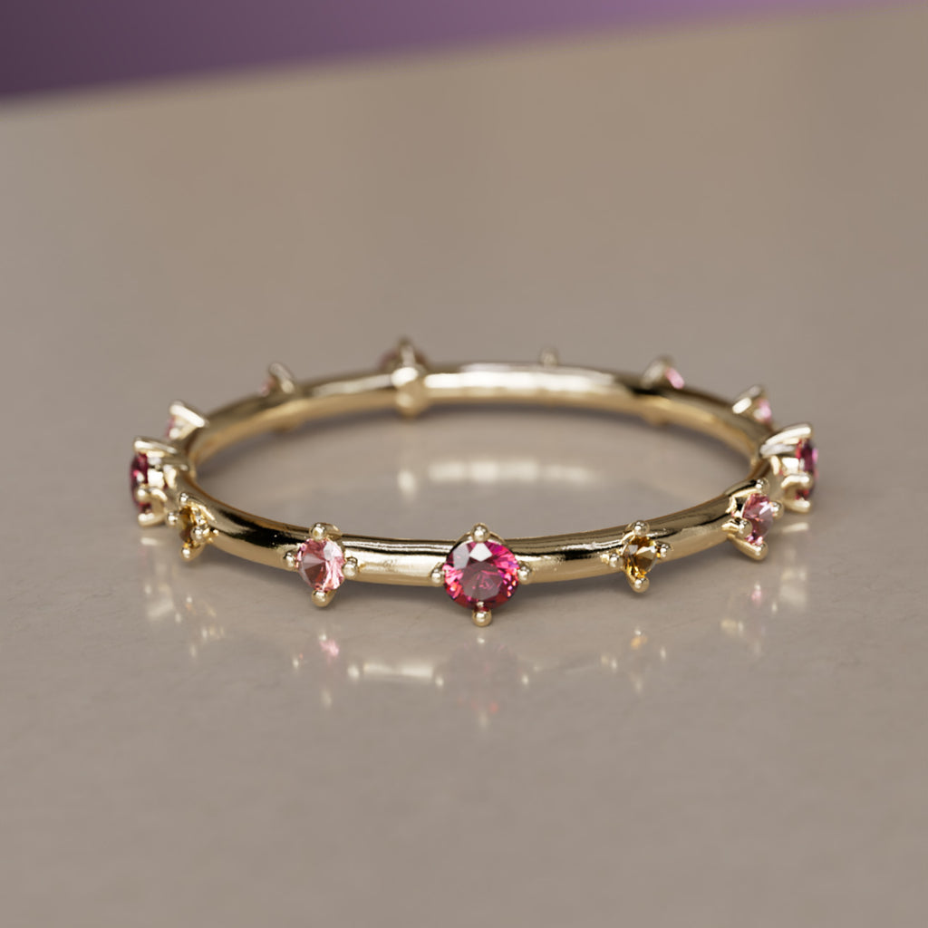 Galaxy Ring, Mini, Bloom Ombré