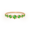 Green Tourmaline Stacking Ethical Ring By Valley Rose