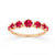 Helena Ring, Red Ruby