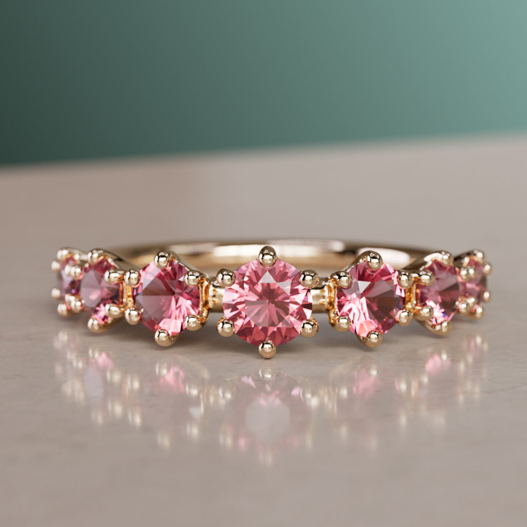 Helena Ring, Pink Turmalin