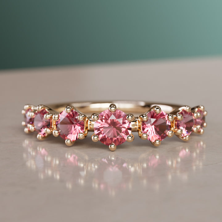 Helena Ring, Pink Turmalin