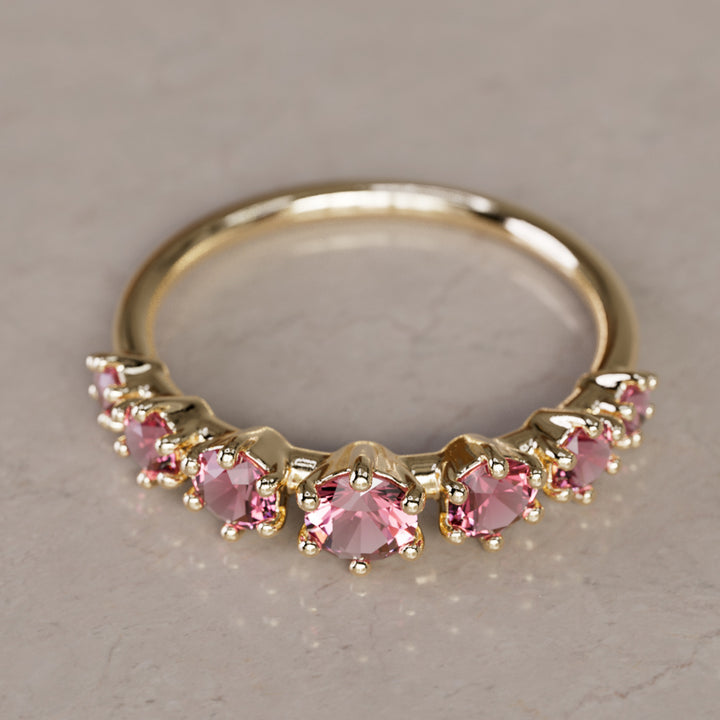 Helena Ring, Pink Turmalin