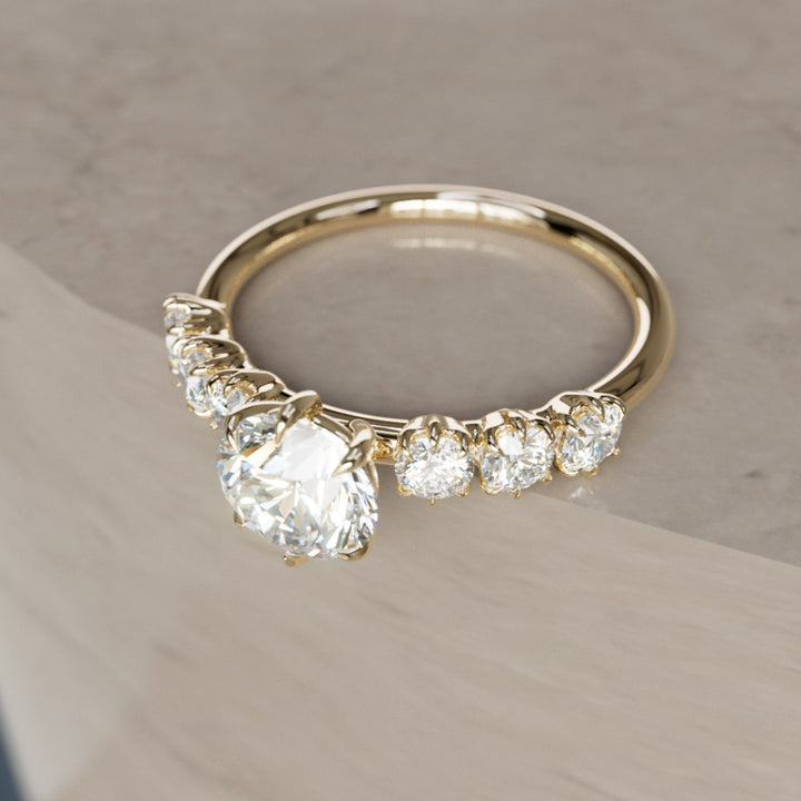 Celestial Fairytale Lab Diamond Ethical Engagement Ring By Valley Rose