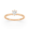 Lab or Recycled Diamond Solitaire Ethical Engagement Ring By Valley Rose