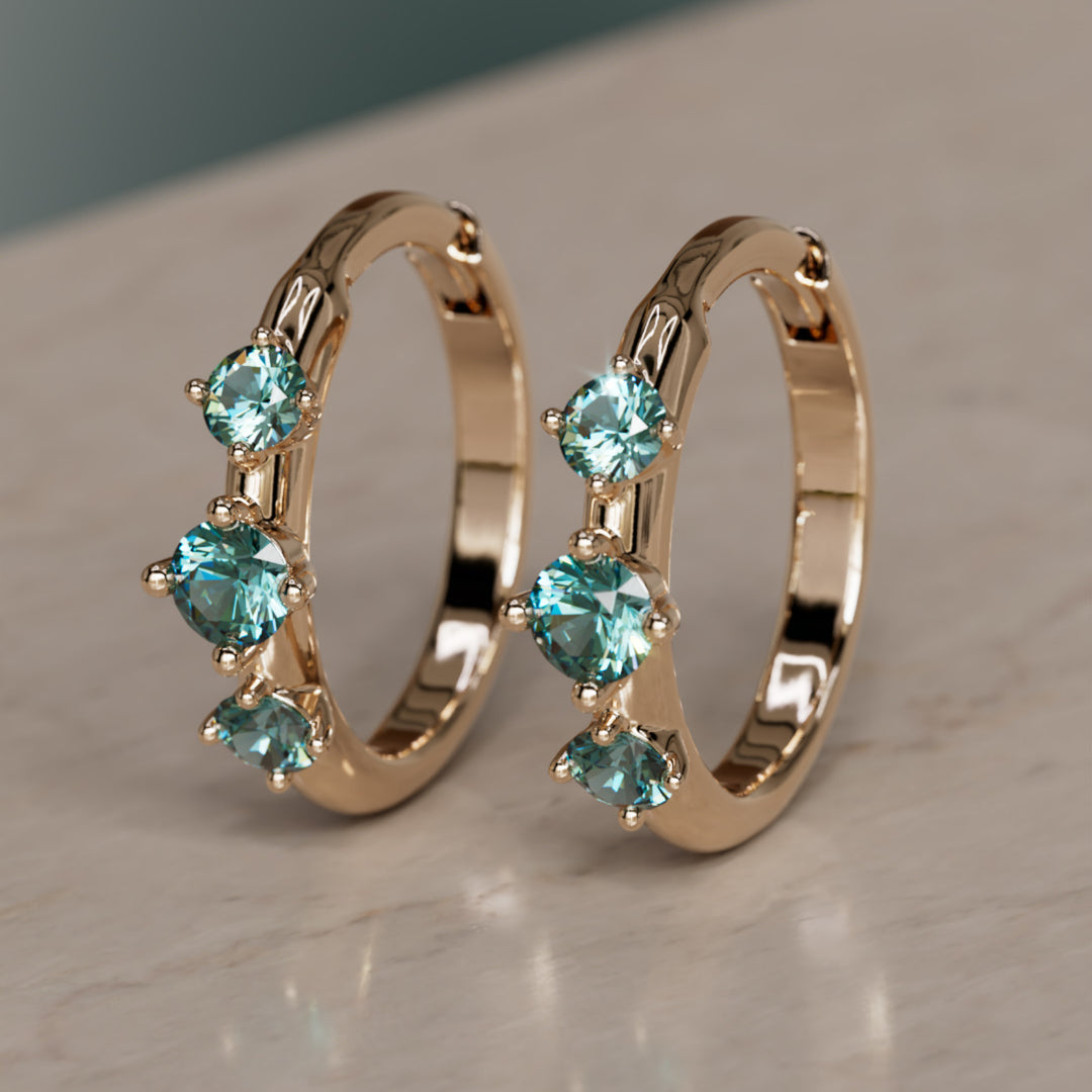 Orion's Belt Clickers, Teal Sapphire