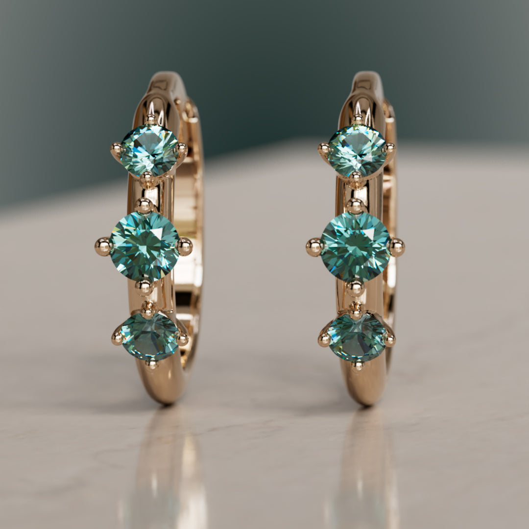 Orion's Belt Clickers, Teal Sapphire