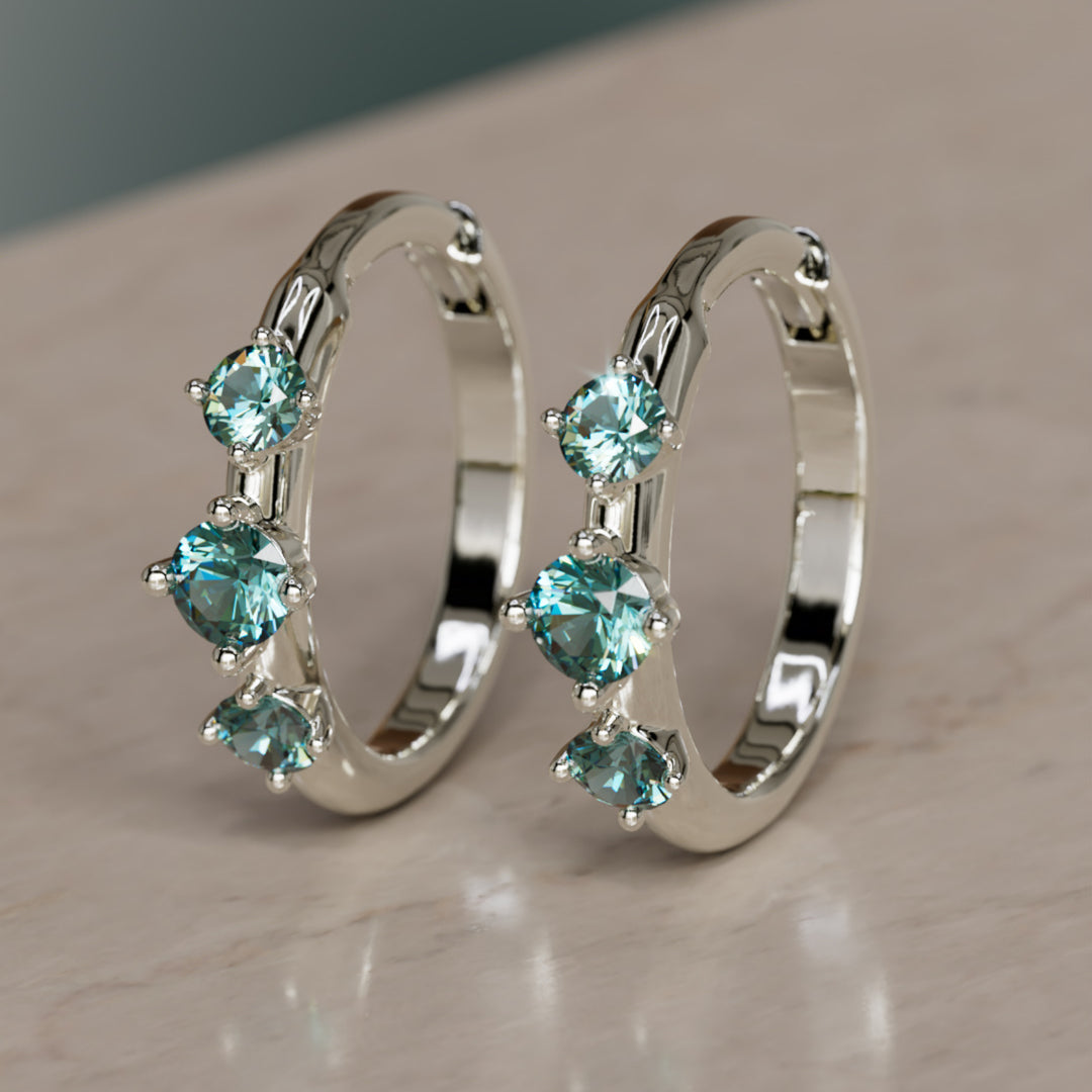 Orion's Belt Clickers, Teal Sapphire