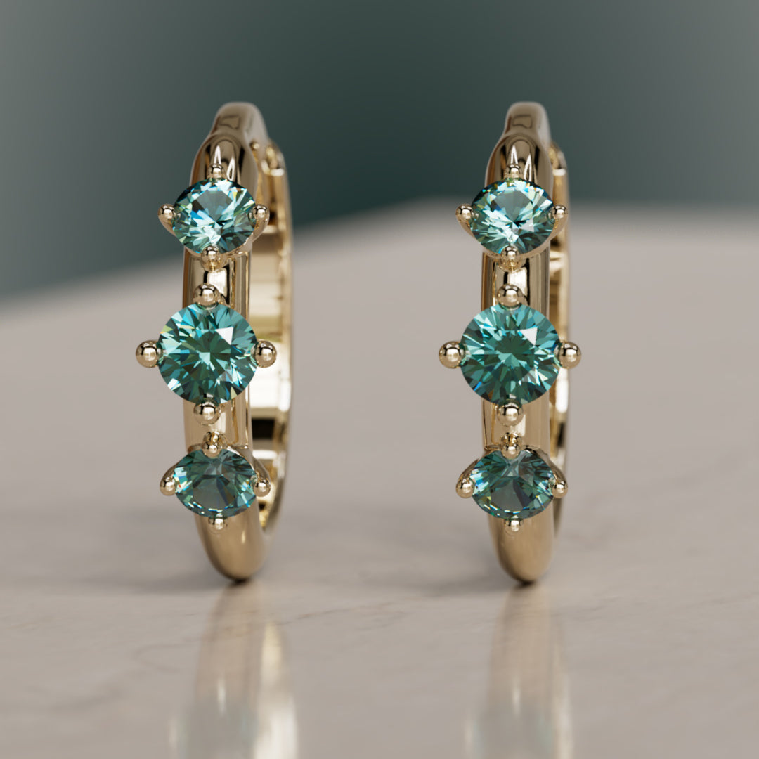 Orion's Belt Clickers, Teal Sapphire