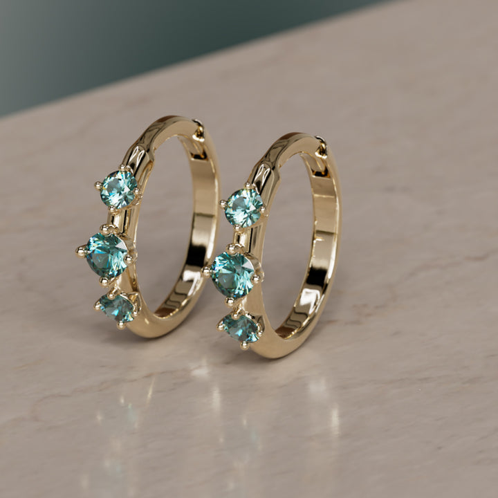 Orion's Belt Clickers, Teal Sapphire