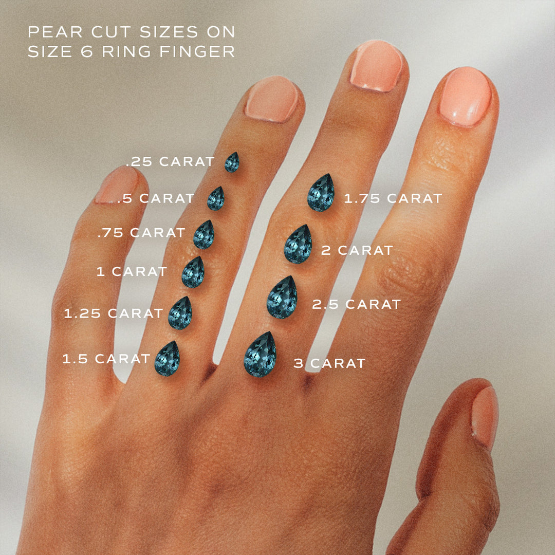 Flower Engagement Ring Nature Inspired with Pear Teal Sapphire By Valley Rose