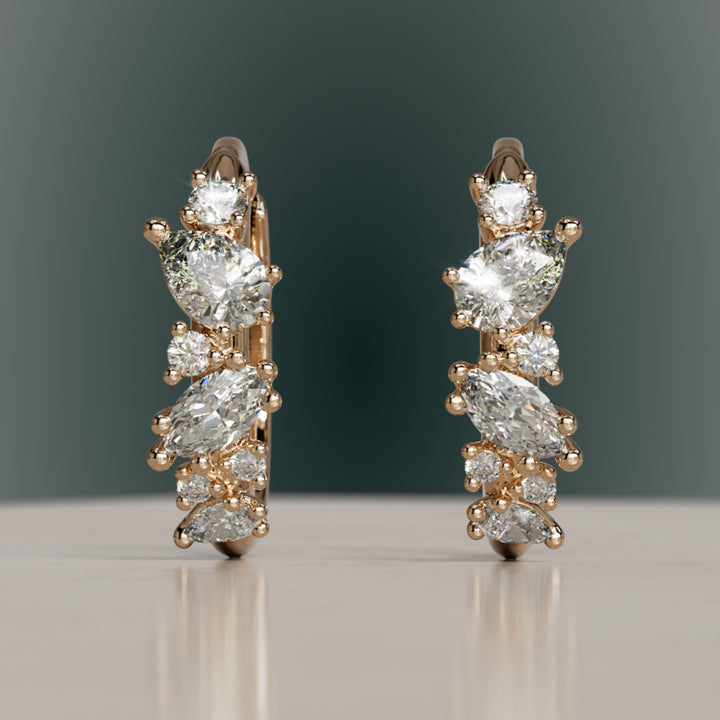 Mélange Clicker Oorringen