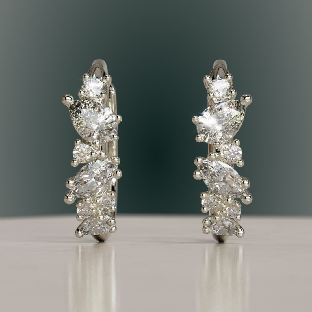 Mélange Clicker Oorringen