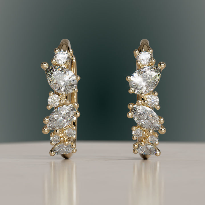 Mélange Clicker Oorringen