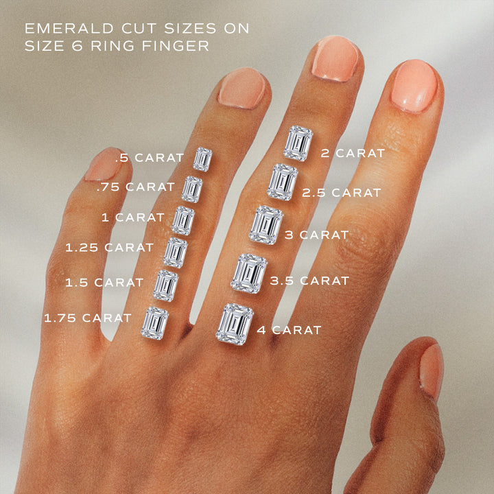 Modern Unique Engagement Ring with Emerald Cut Diamond By Valley Rose