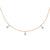 Oracle Opal Fringe Necklace, 3 Charm