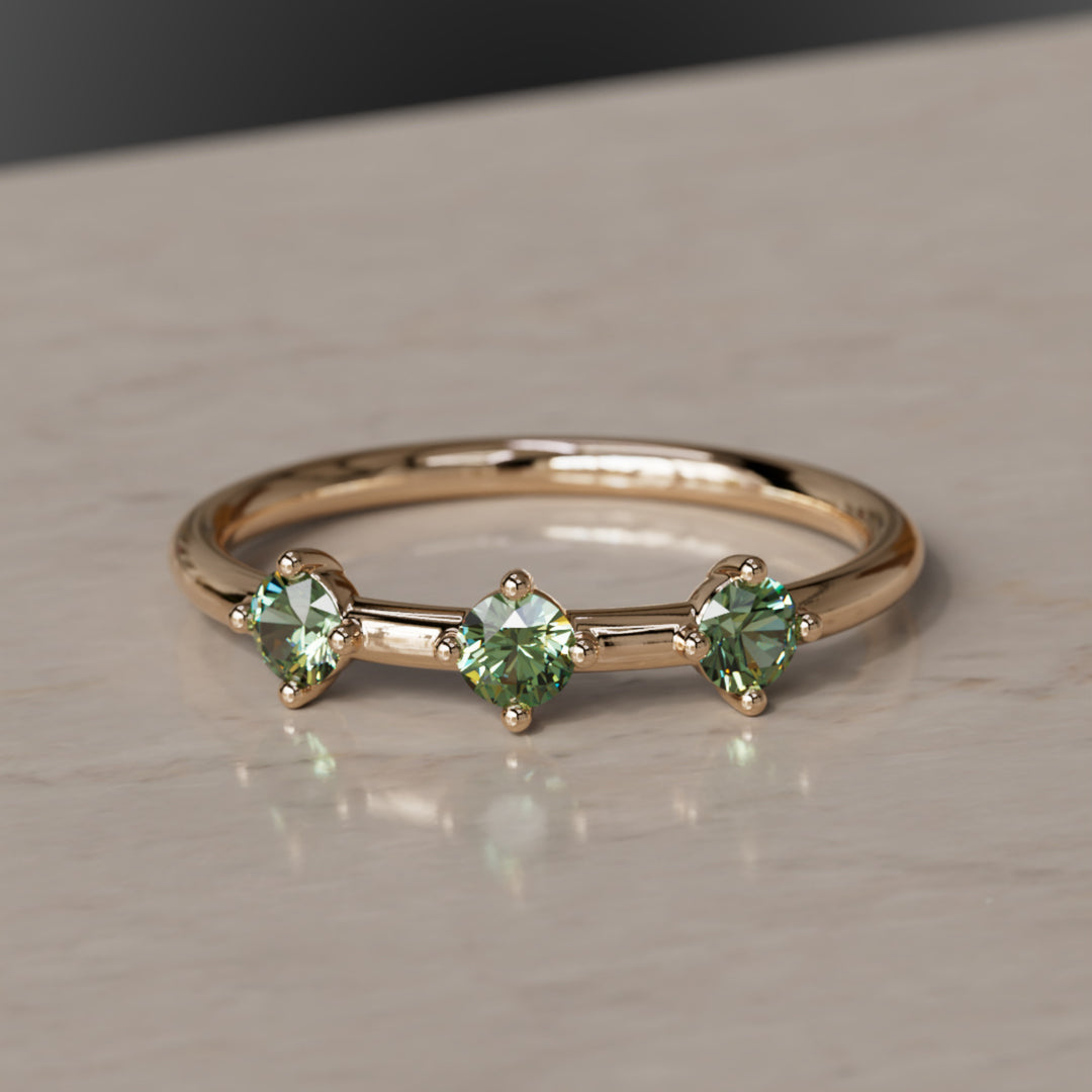 Anell Cinturó d'Orion, Safir Verd