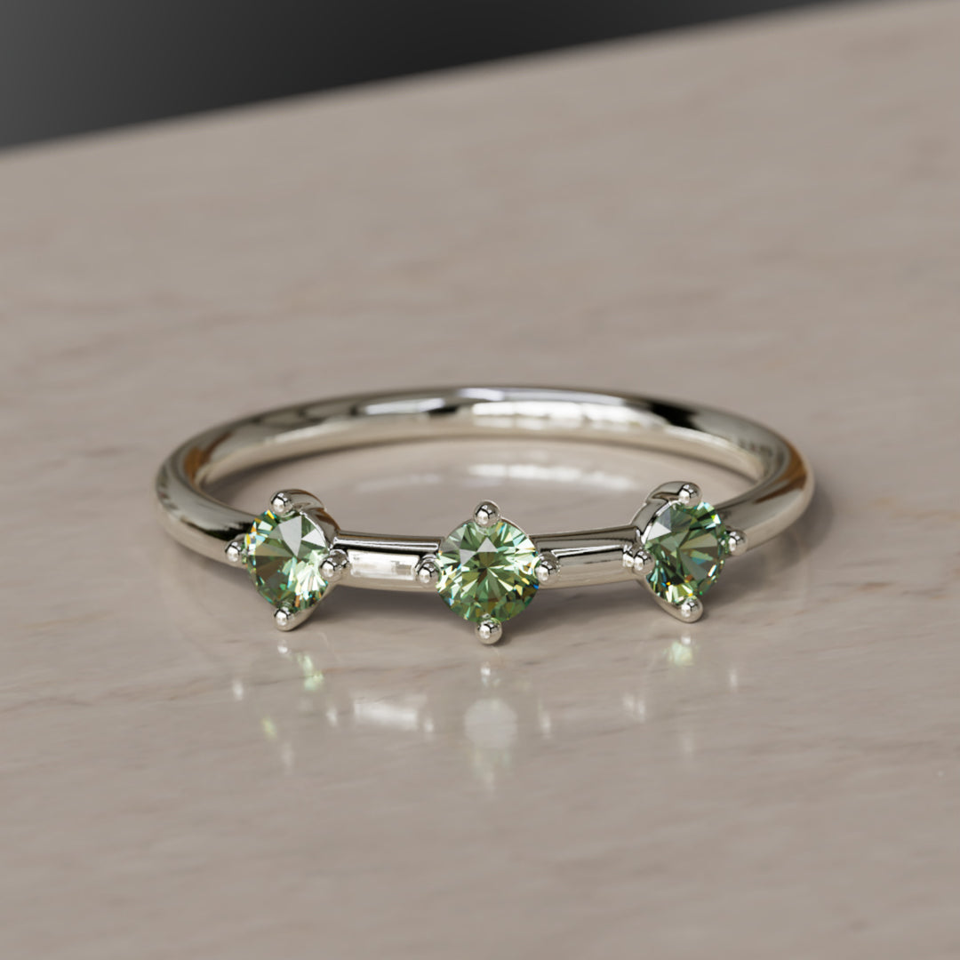 Anell Cinturó d'Orion, Safir Verd