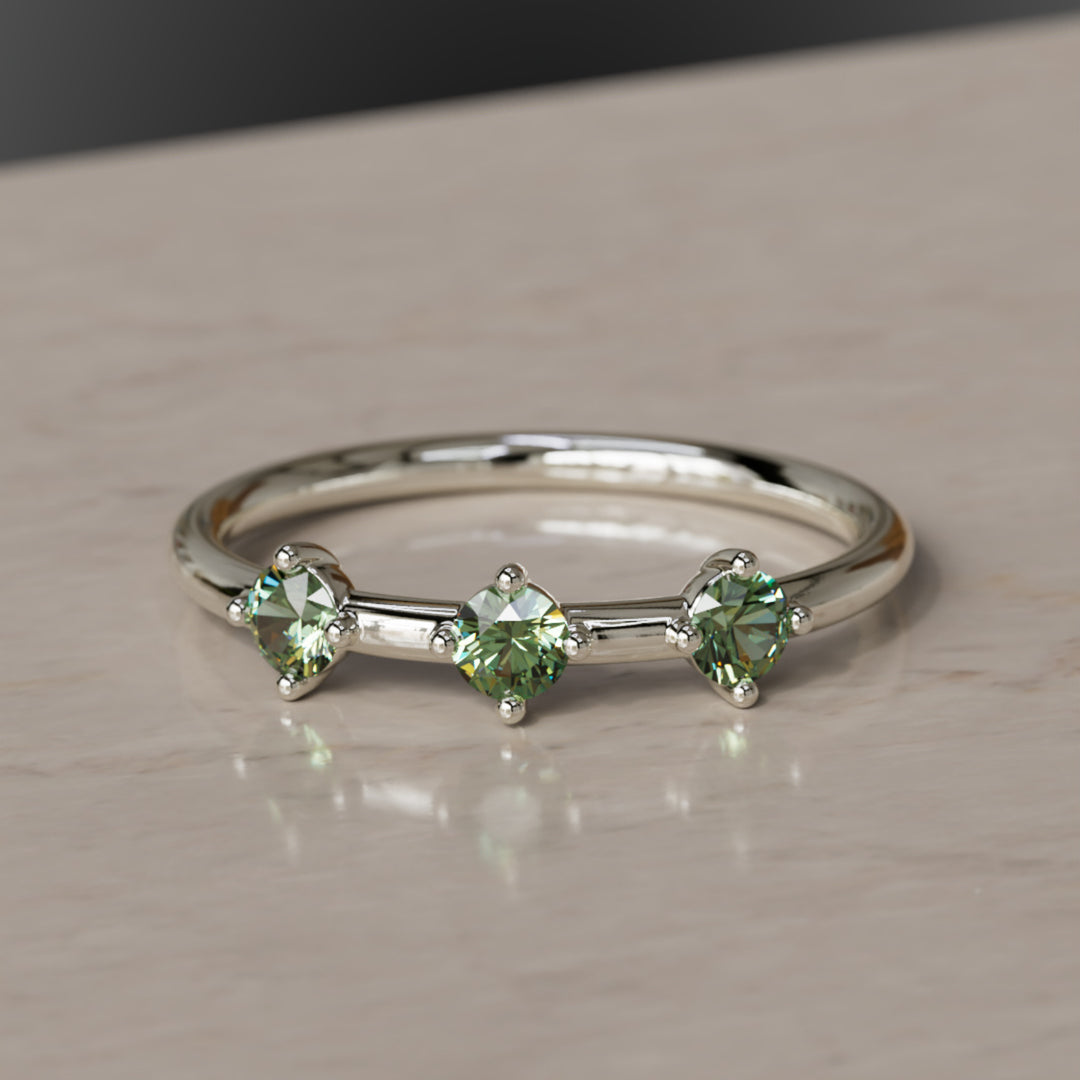 Anell Cinturó d'Orion, Safir Verd