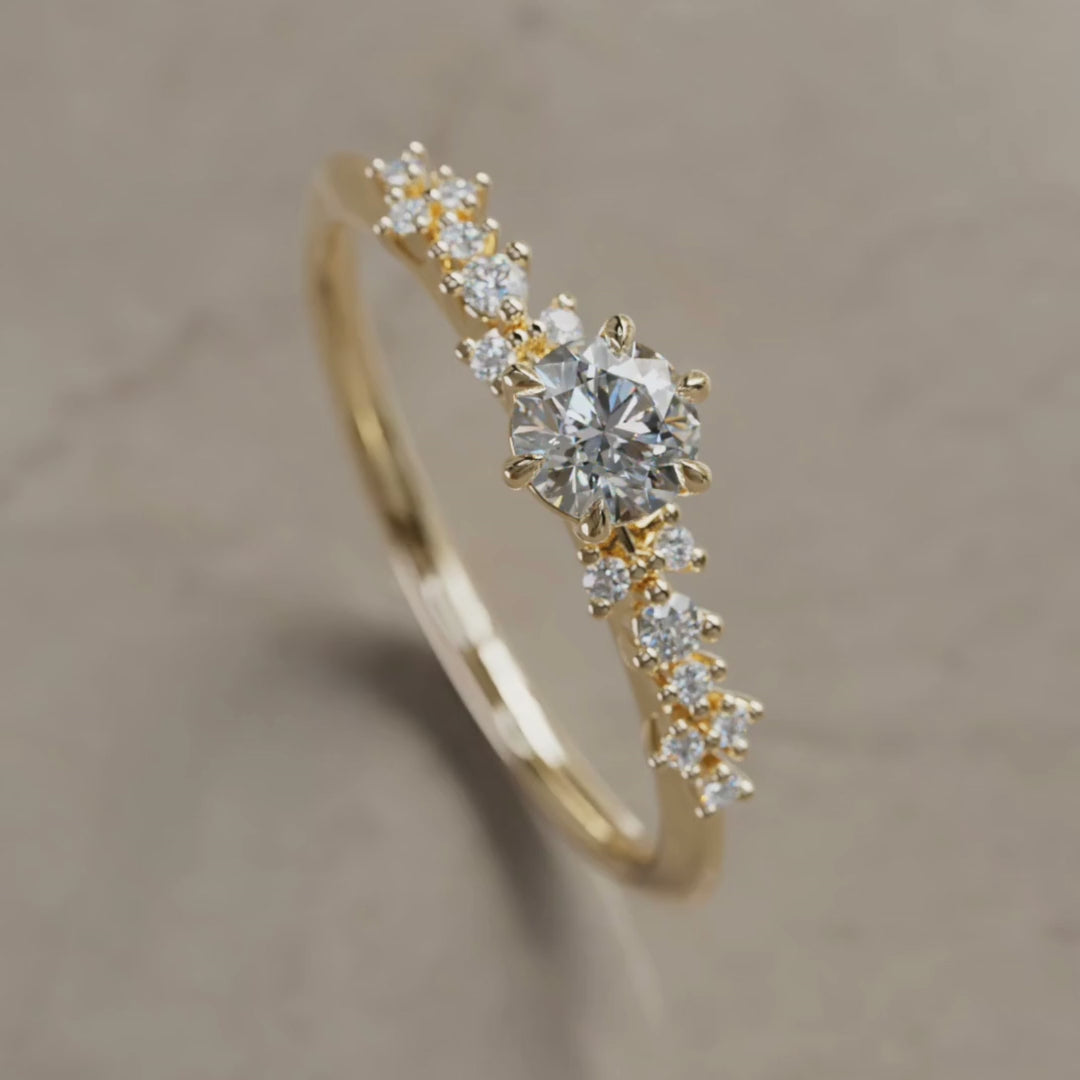 Пръстен Astrid Diamond Unique Celestial 0.25 Ct