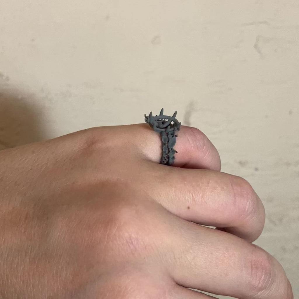 Ring Model Try On