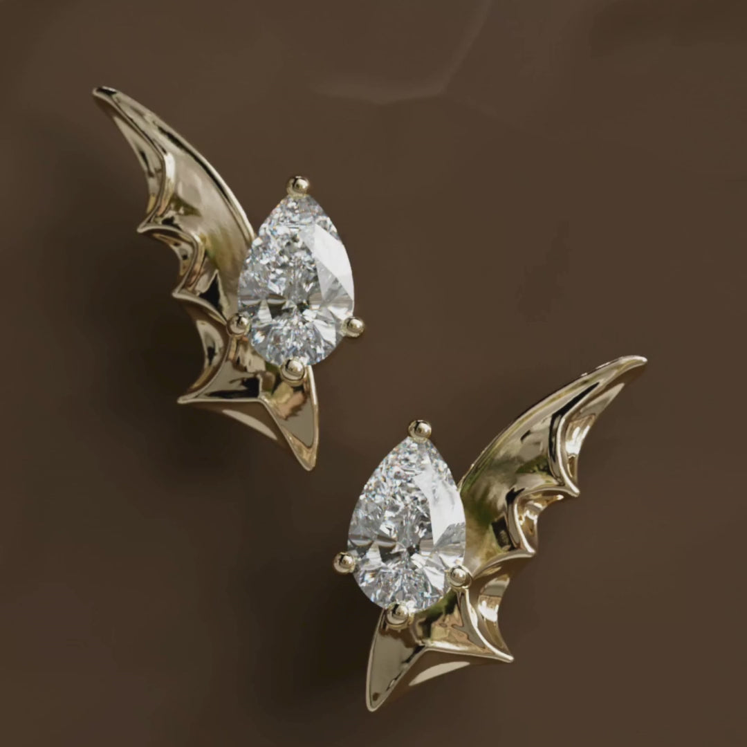 Обеци Espina Pear Diamond Unique Nature