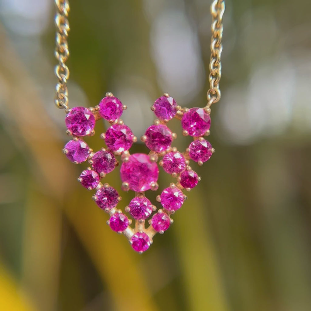 Cosmos Heart Necklace