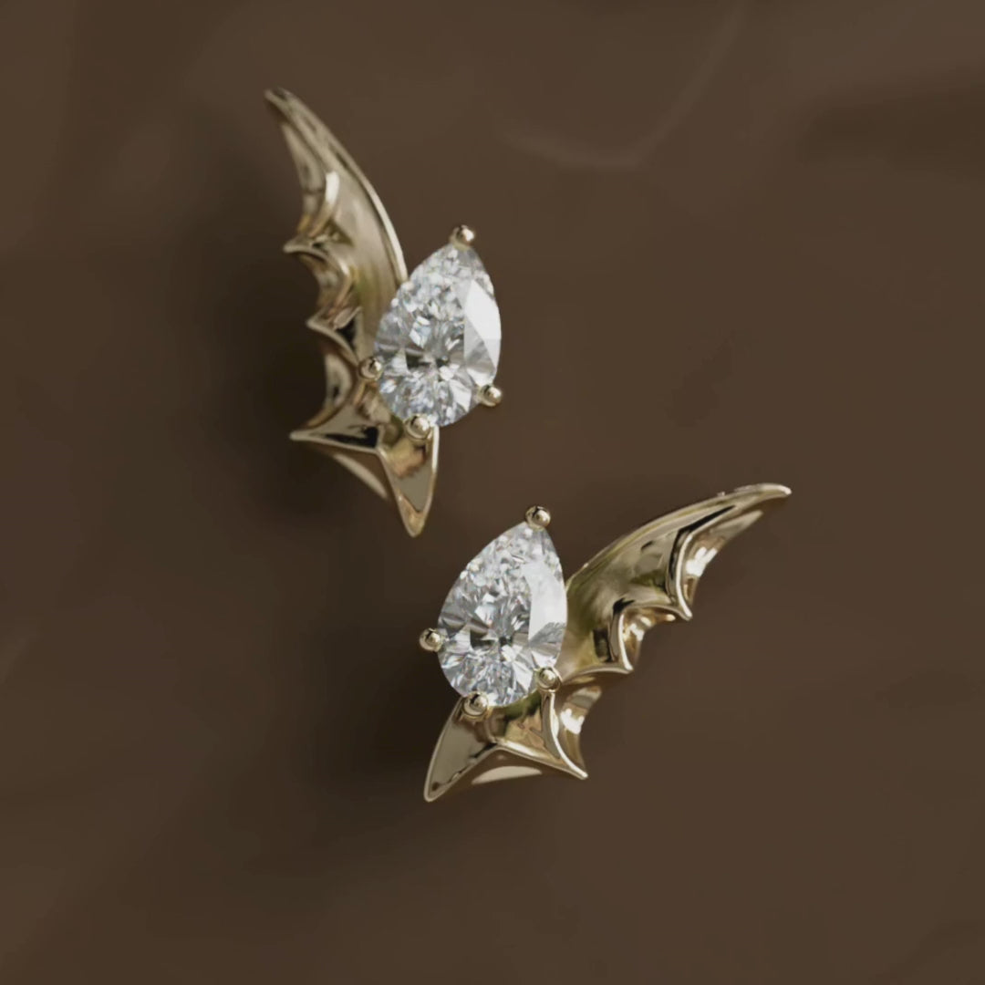 Обеци Espina Pear Diamond Unique Nature