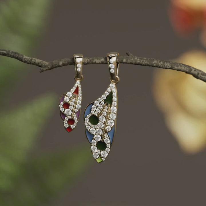 Collana con pendente Mariposa unica natura farfalla diamante laboratorio in coda di rondine