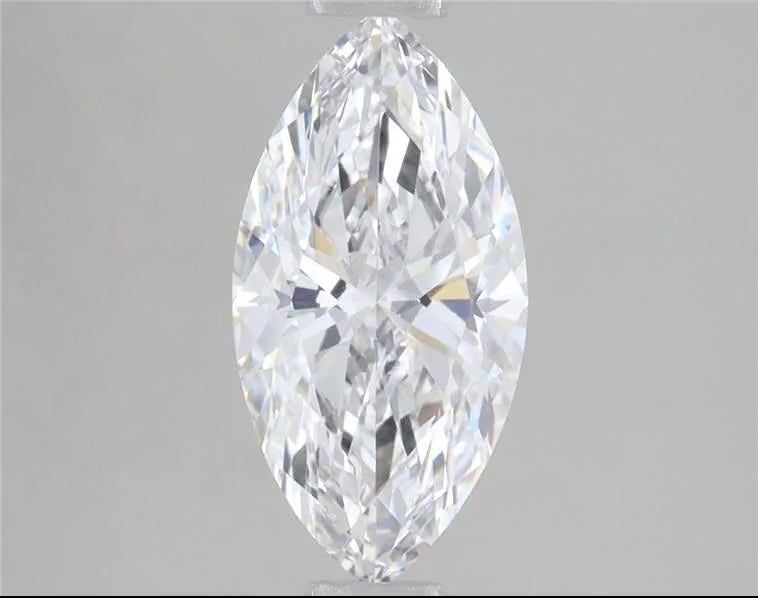 Farren trúlofunarhringur með 1.55 ct E VVS1 marquise-ræktuðum demanti (tilbúinn til sendingar)