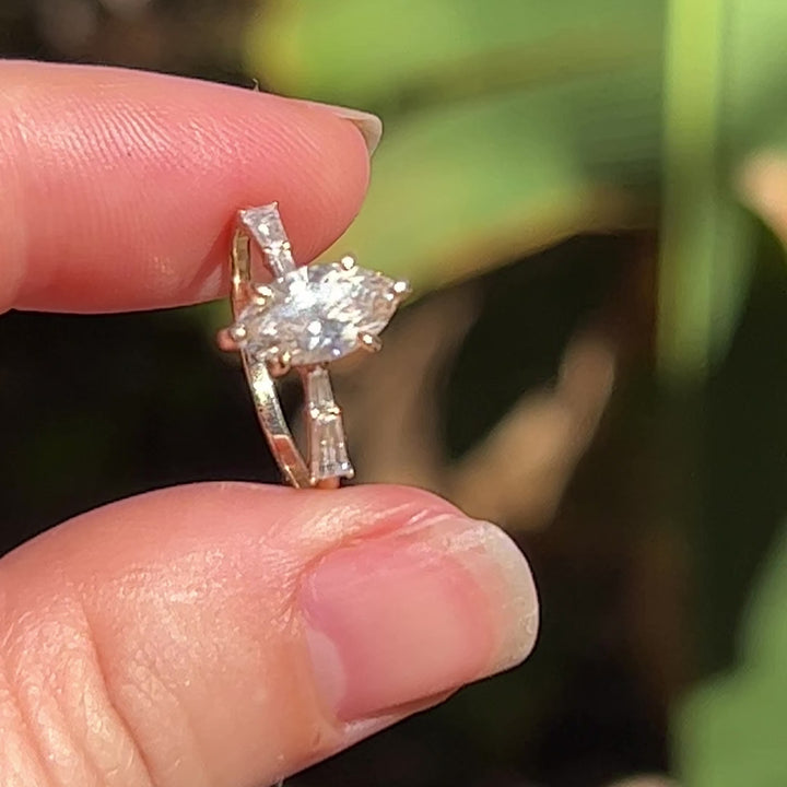 Bague de fiançailles Deia