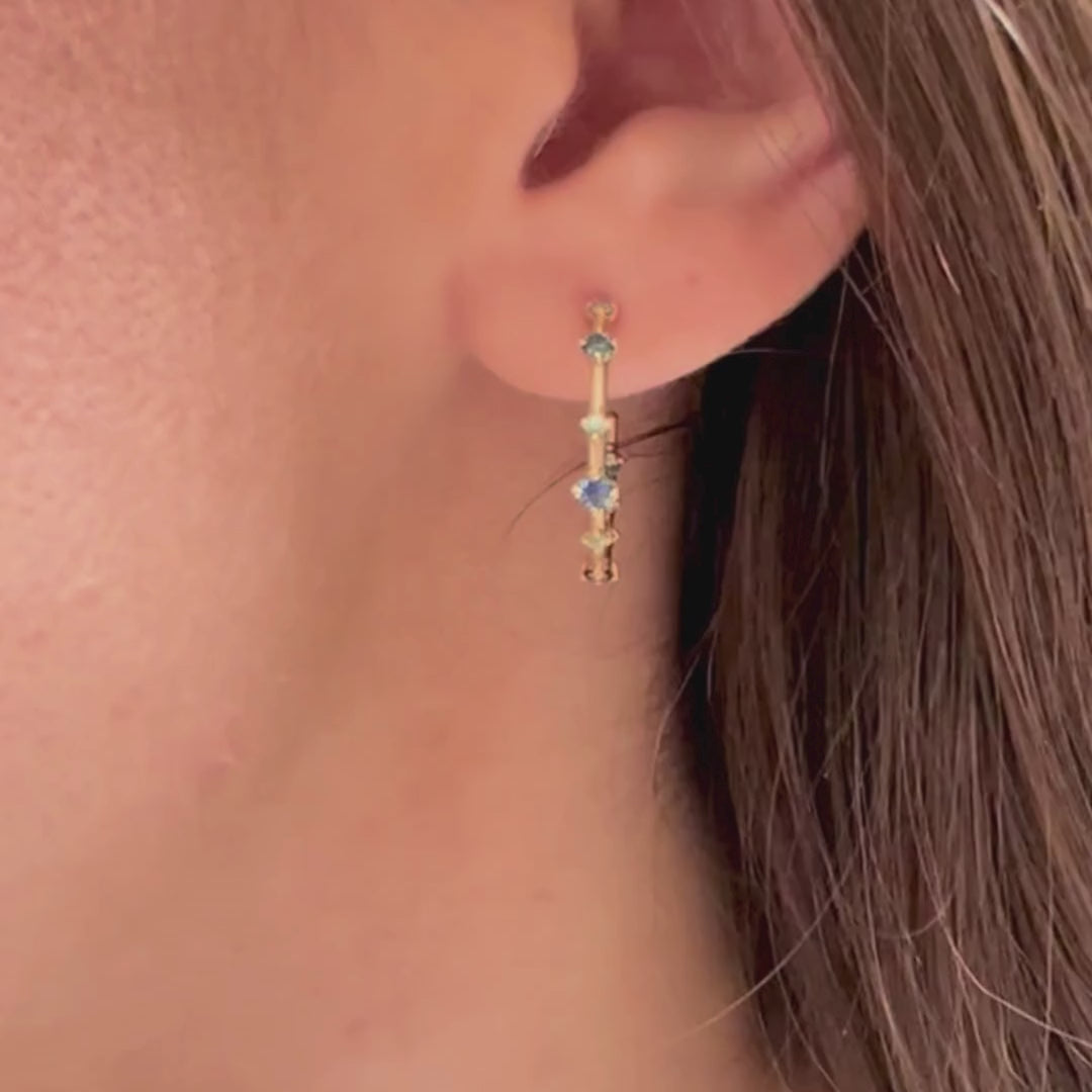 Galaxy Hoops, Ombré Blue