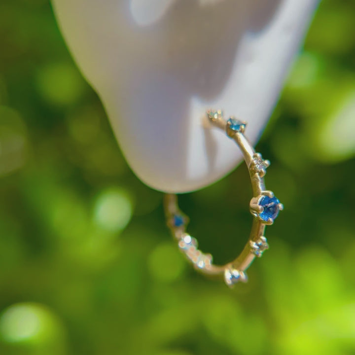 Galaxy Hoops, Ombré Blue