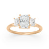 Radiant Cut Lab Diamond Ethical Engagement Ring By Valley Rose