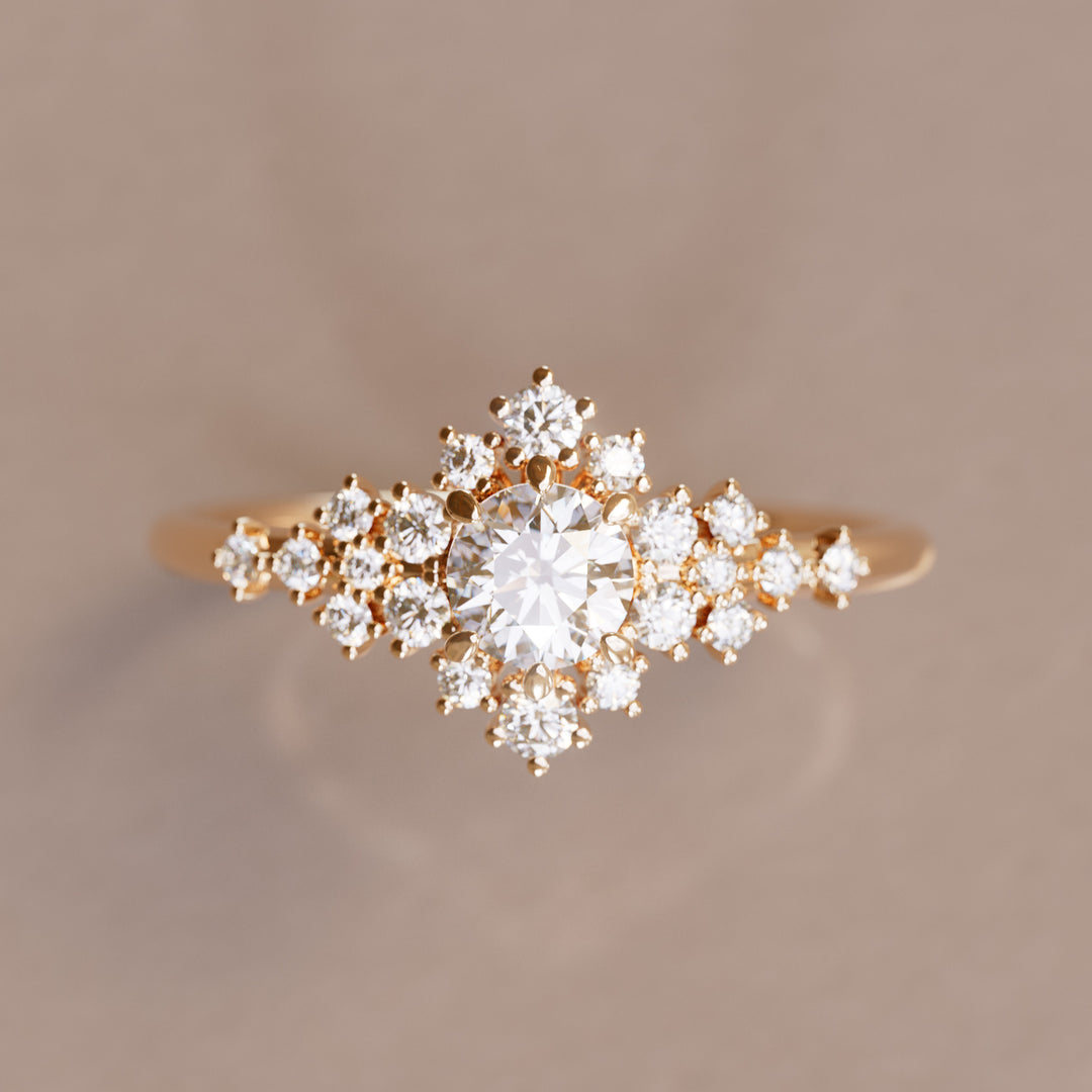 Starlight Diamant Alternative Himmlischer Verlobungsring