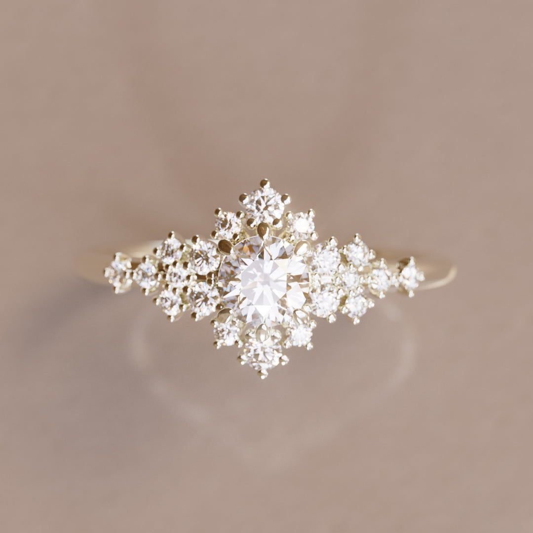 Starlight Diamant Alternative Himmlischer Verlobungsring