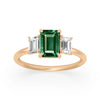 Atlahua Ring, Green, Setting Only