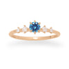 Galia Ring, Blue Sapphire