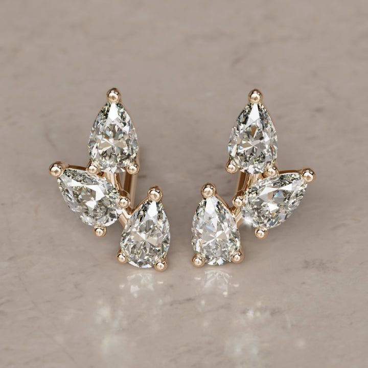 Vinea fülbevalók, gyémánt