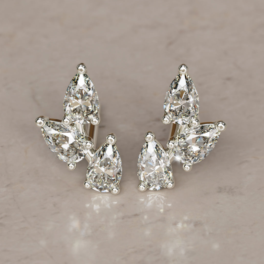 Vinea fülbevalók, gyémánt