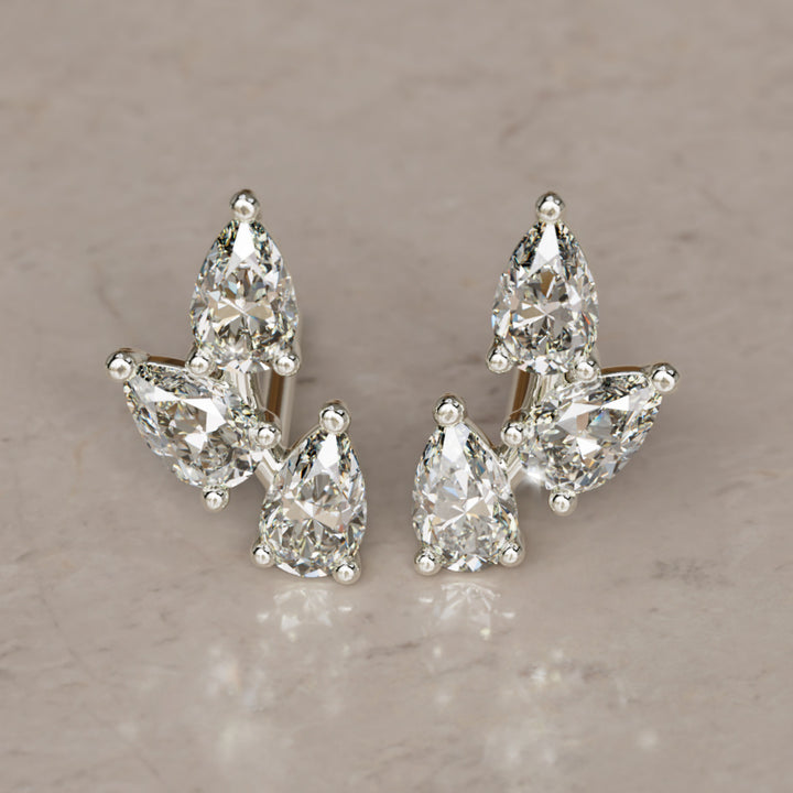 Vinea fülbevalók, gyémánt