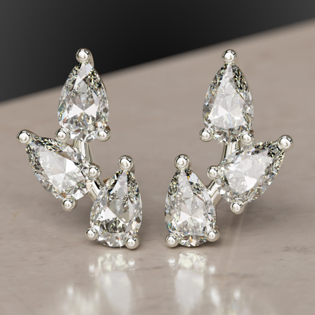 Vinea fülbevalók, gyémánt