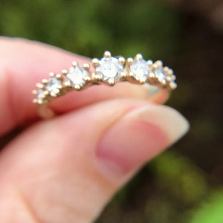 Helena Ring, petite, Diamond