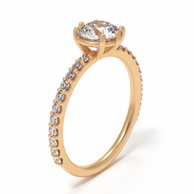 Chloe Ring, Setting Only