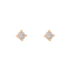 Étoile Earrings, Salt & Pepper Diamond, .10 ct